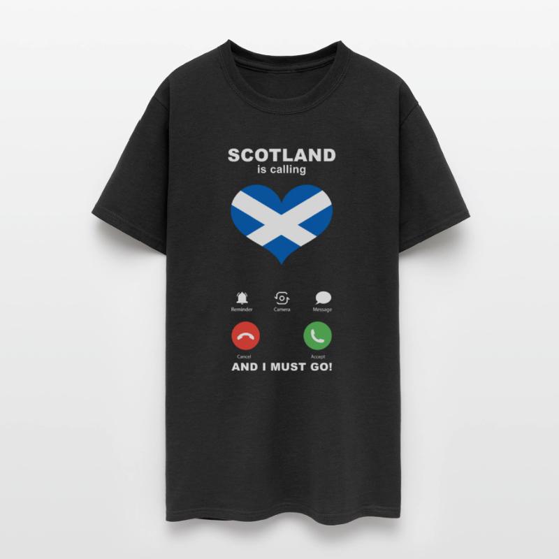 Scotland is calling Scotland Heart Flag Souvenir