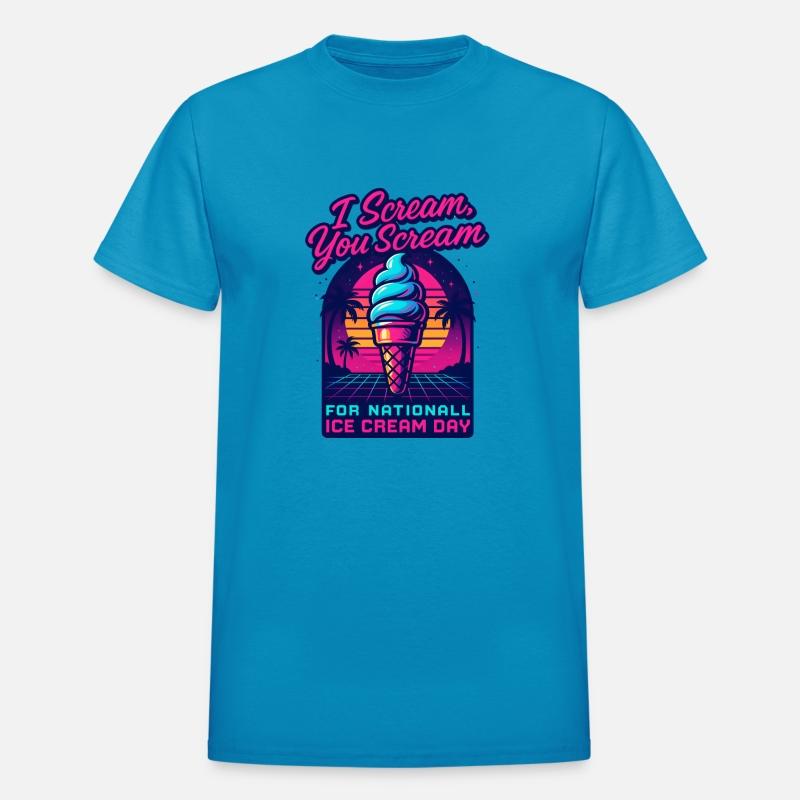 Scream, You Scream National Ice Cream Day Retro