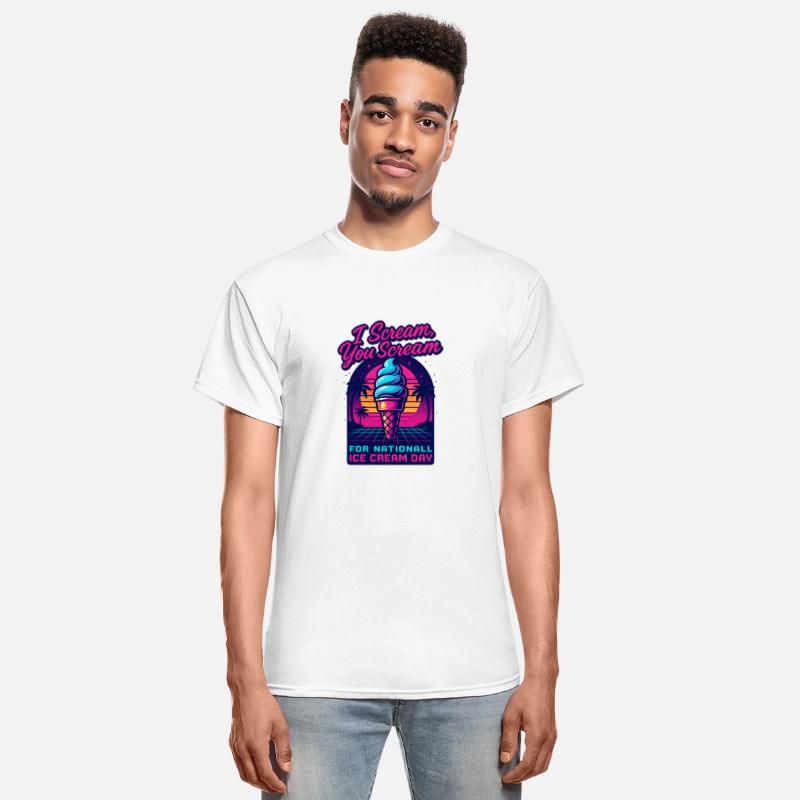 Scream, You Scream National Ice Cream Day Retro