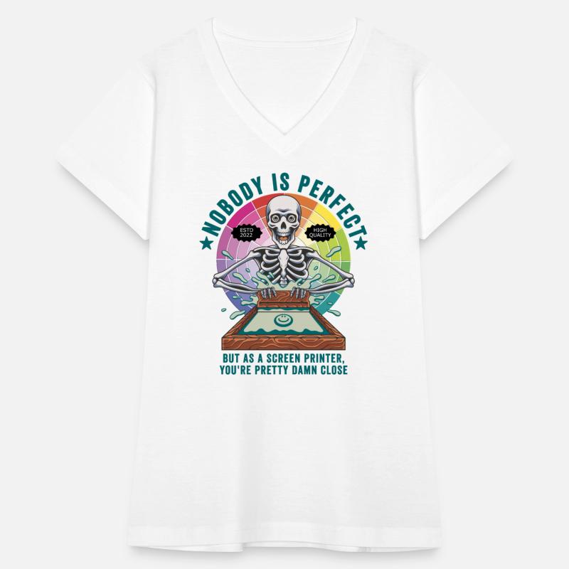 Screen Printer Noboday is Perfect