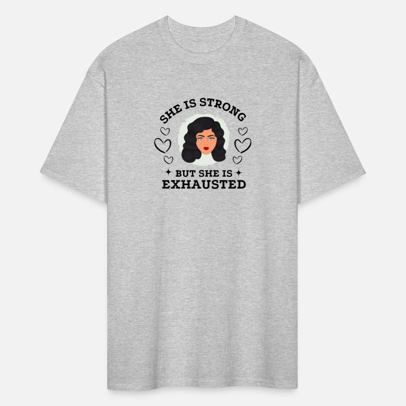 She Is Strong But She Is Exhausted