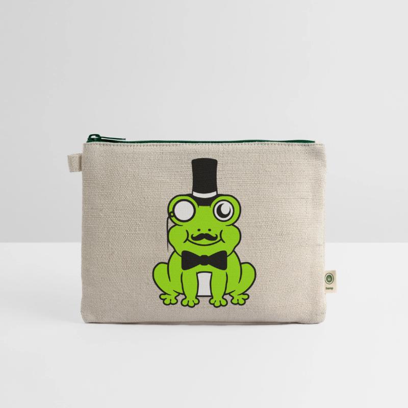 Sir frog gentleman top hat monocle