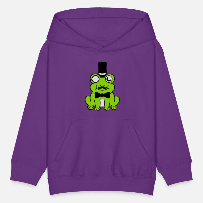 Sir frog gentleman top hat monocle