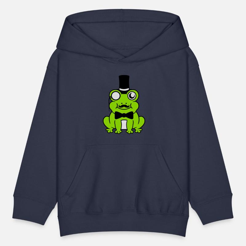 Sir frog gentleman top hat monocle