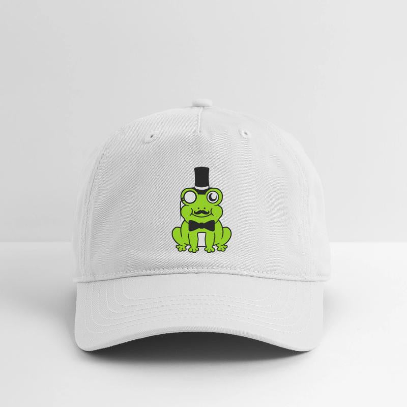 Sir frog gentleman top hat monocle