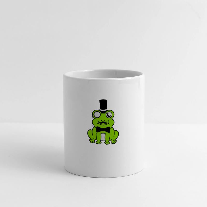Sir frog gentleman top hat monocle