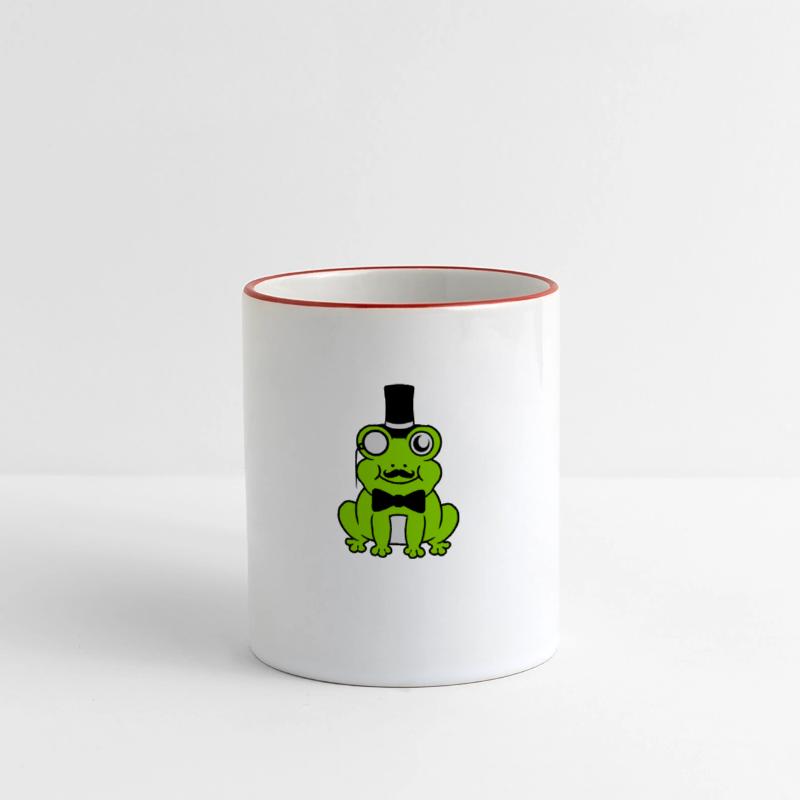 Sir frog gentleman top hat monocle
