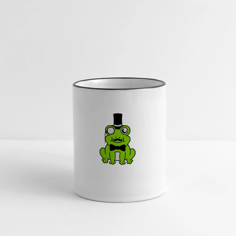 Sir frog gentleman top hat monocle