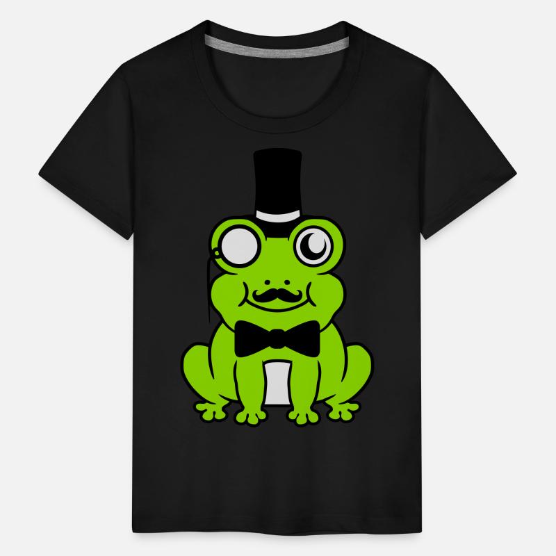 Sir frog gentleman top hat monocle
