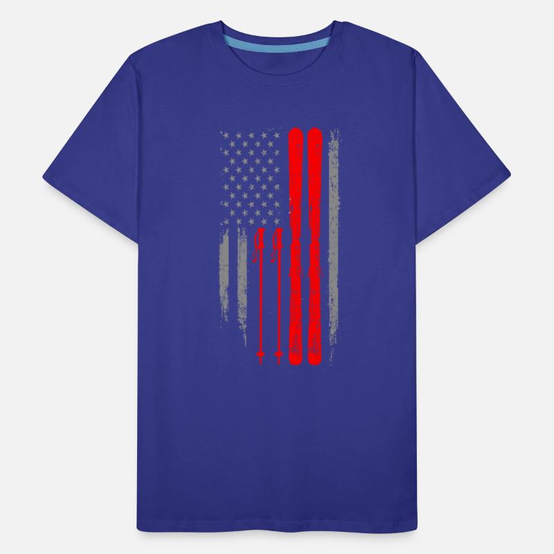 Skiing - Skiing - US ski T shirt