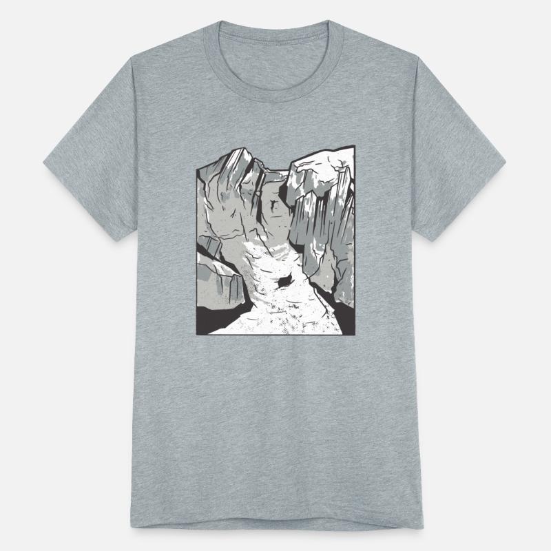 Skiing mountain sport corbets couloir design