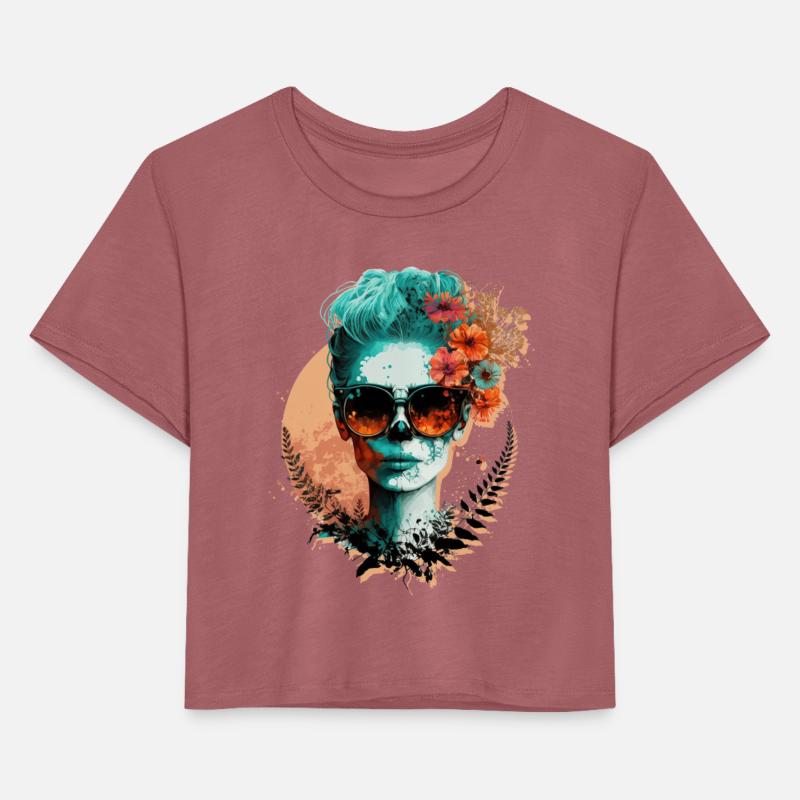 Skull Colorful design, Kaleidoscope of Bones