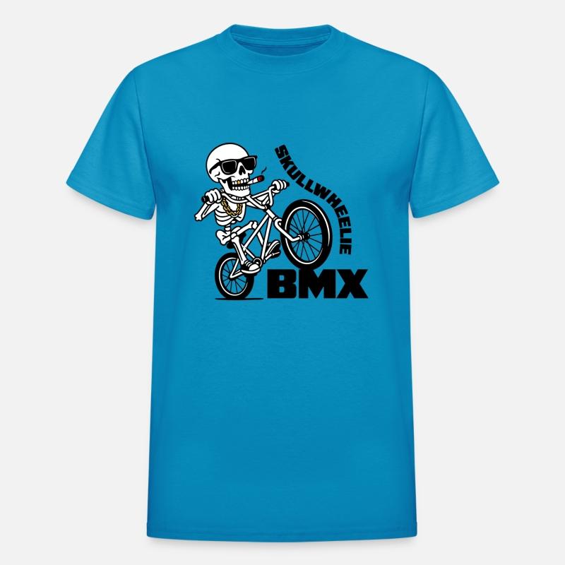 SKULL WHEELIE BMX