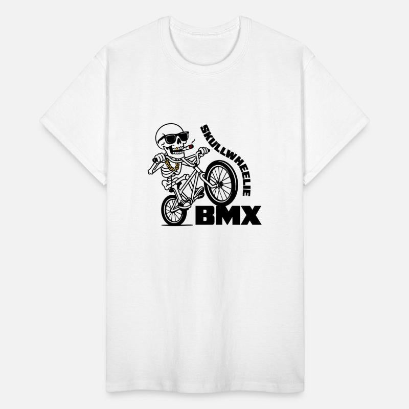 SKULL WHEELIE BMX