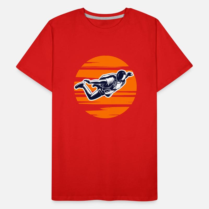 Skydiving Skydiver Sunset