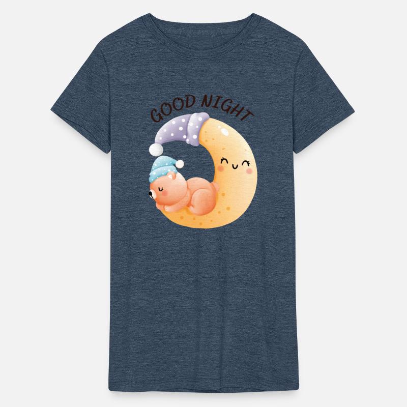 Sleeping Bear On Moon