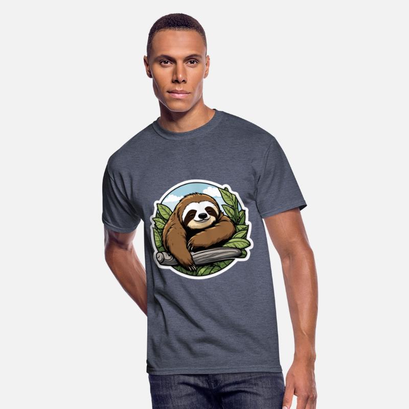 Sleeping Sloth Illustration