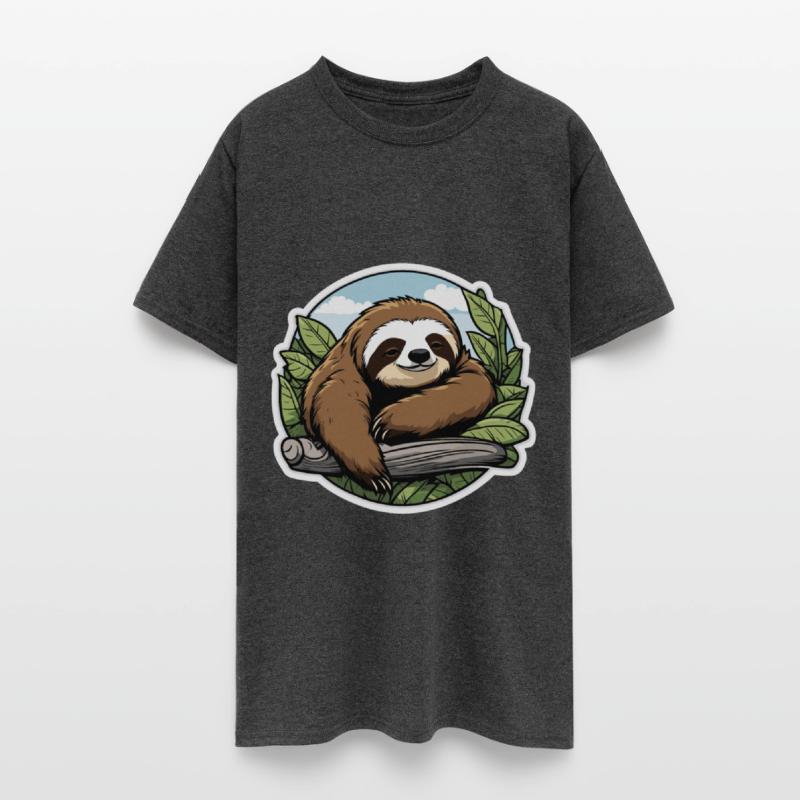 Sleeping Sloth Illustration