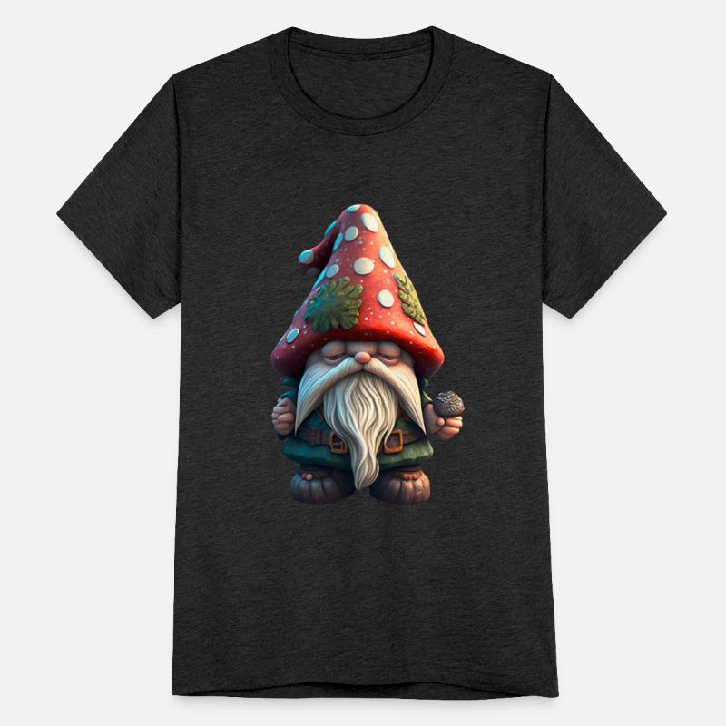 Sleepy dwarf with toadstool hat children