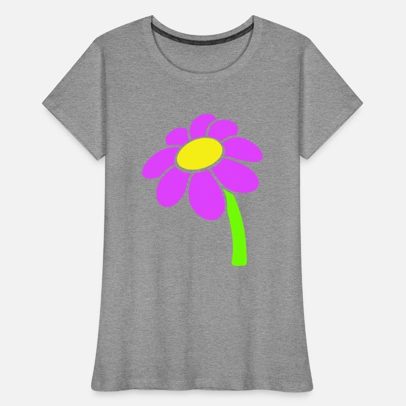 Small Daisy Flower Purple Decorative Nature Design