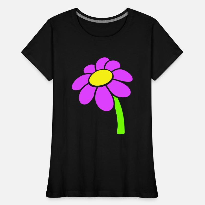 Small Daisy Flower Purple Decorative Nature Design