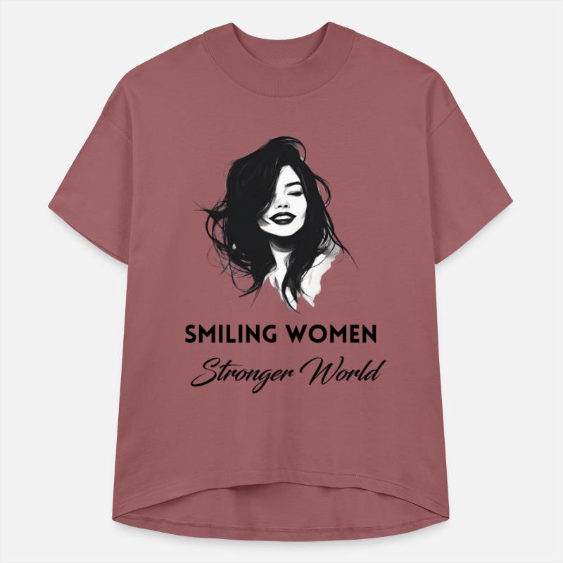 Smiling Women Stronger World
