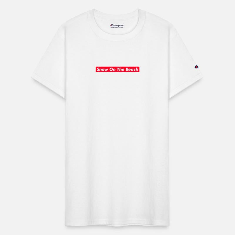 Snow On The Beach Red Box Text Gift Music Fan Love