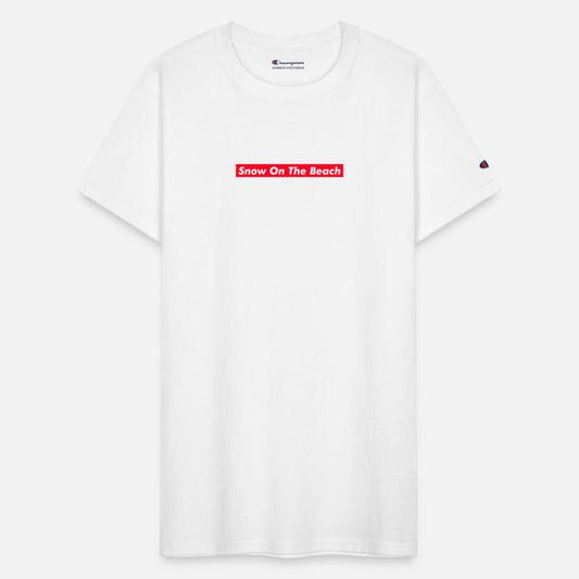 Snow On The Beach Red Box Text Gift Music Fan Love