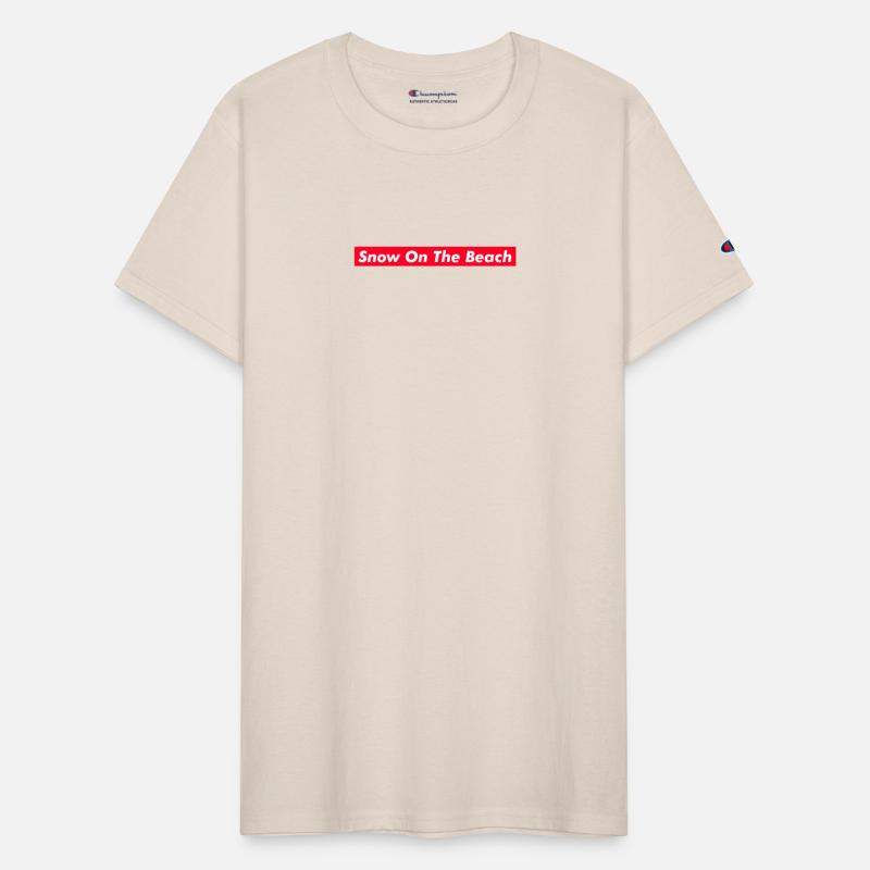 Snow On The Beach Red Box Text Gift Music Fan Love