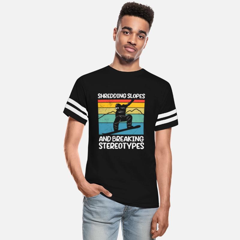 Snowboard Shredding Slopes Snowboarding Shirt