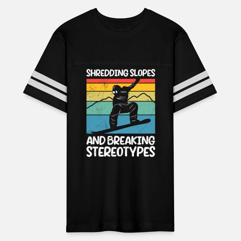 Snowboard Shredding Slopes Snowboarding Shirt