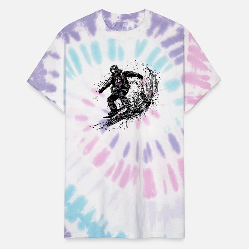 Snowboarding Ride Snowboard Deep Snow Style