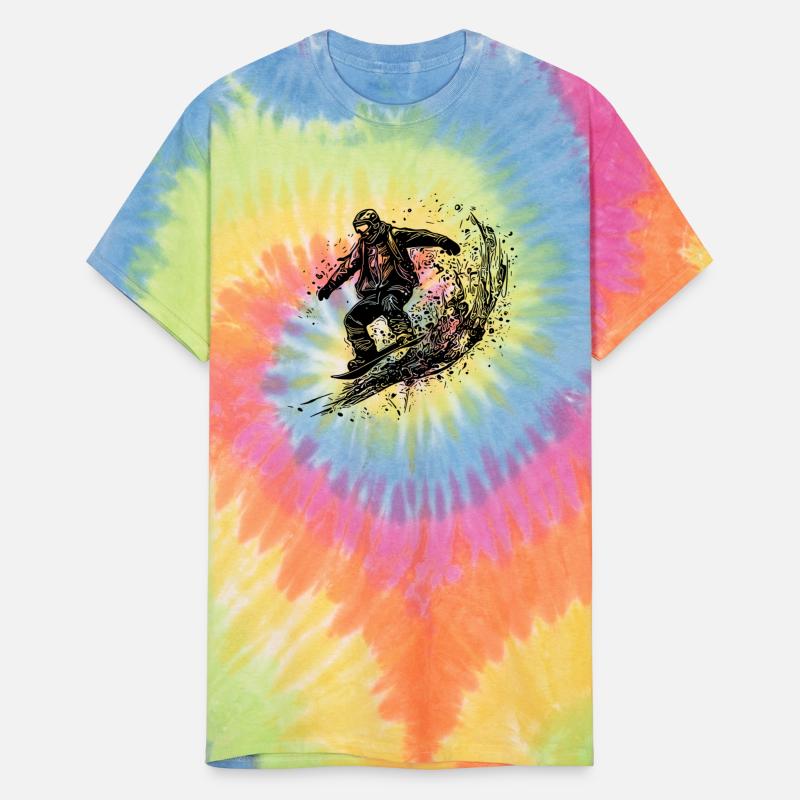 Snowboarding Ride Snowboard Deep Snow Style