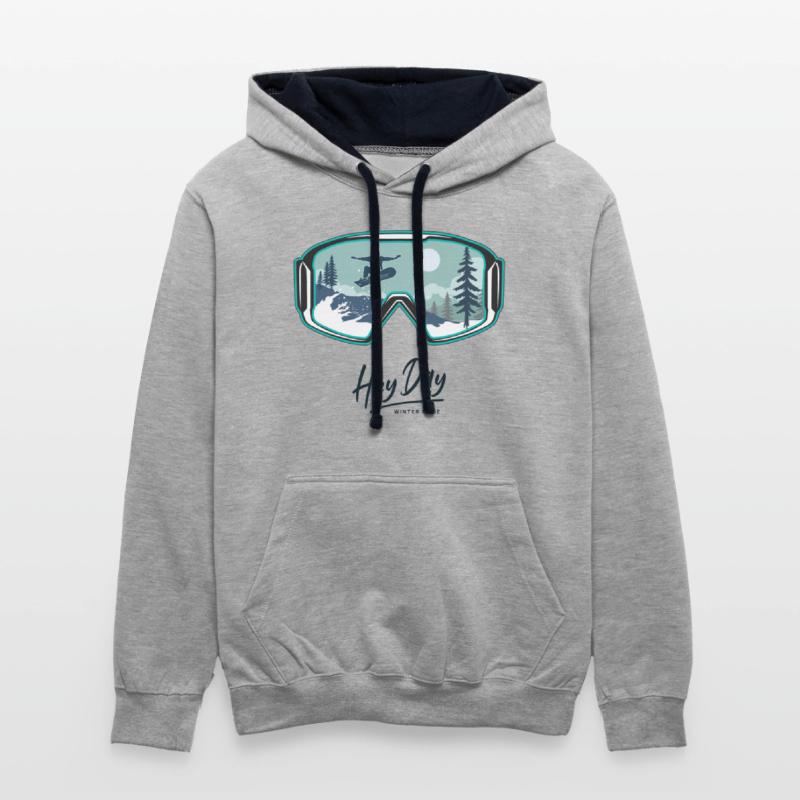 Snowboarding Style logo. By "Hey Day"