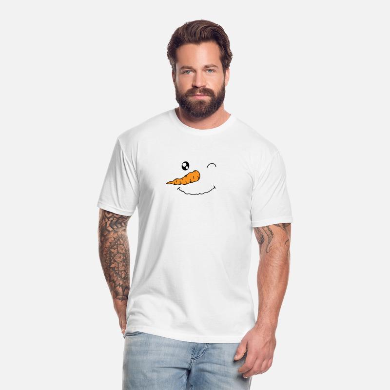 Snowman with Carrot as Nose Winter