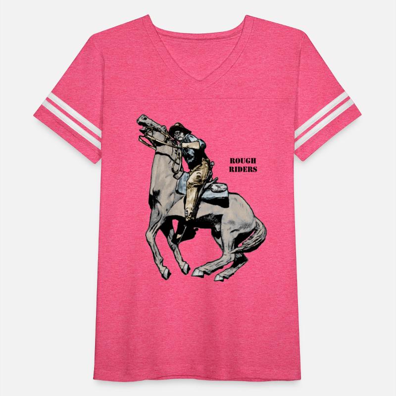 Spanish American War Rough Riders Soldier on Horse