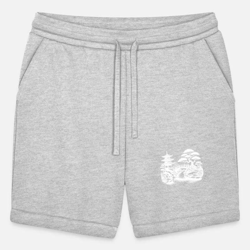 Spiritual Balance Japanese Temple Bridge