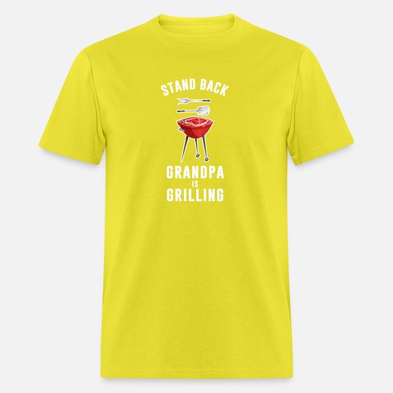 Stand Back Grandpa Is Grilling