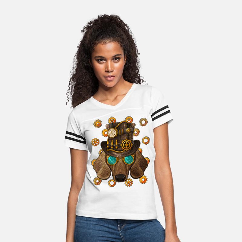 Steampunk Dachshund Medieval Victorian Steam Power