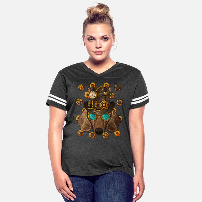 Steampunk Dachshund Medieval Victorian Steam Power