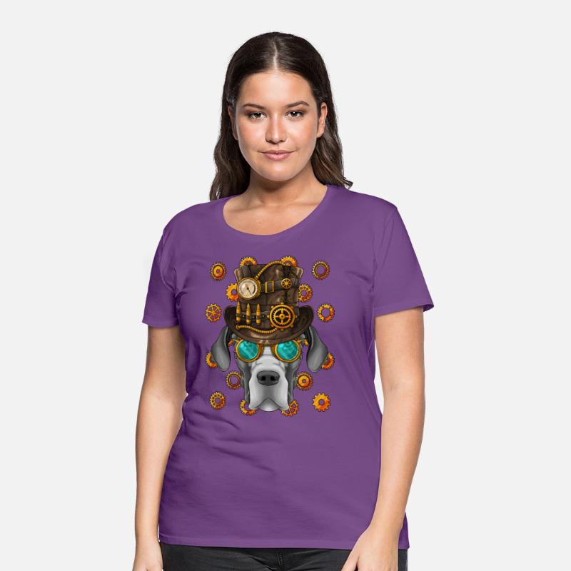 Steampunk Great Dane Medieval Victorian Steam Powe