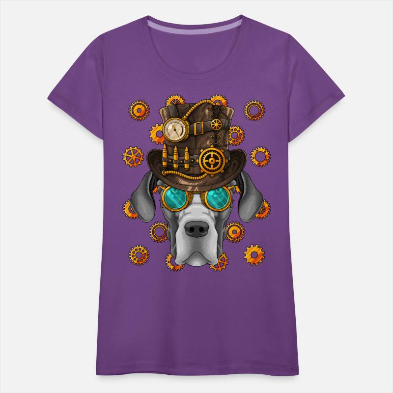 Steampunk Great Dane Medieval Victorian Steam Powe