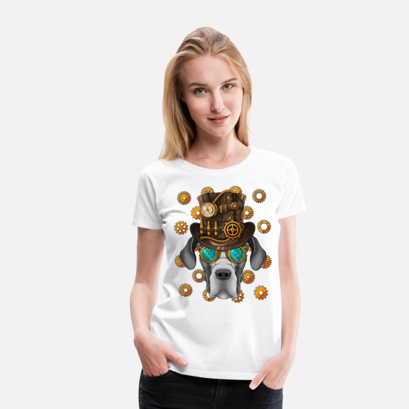 Steampunk Great Dane Medieval Victorian Steam Powe