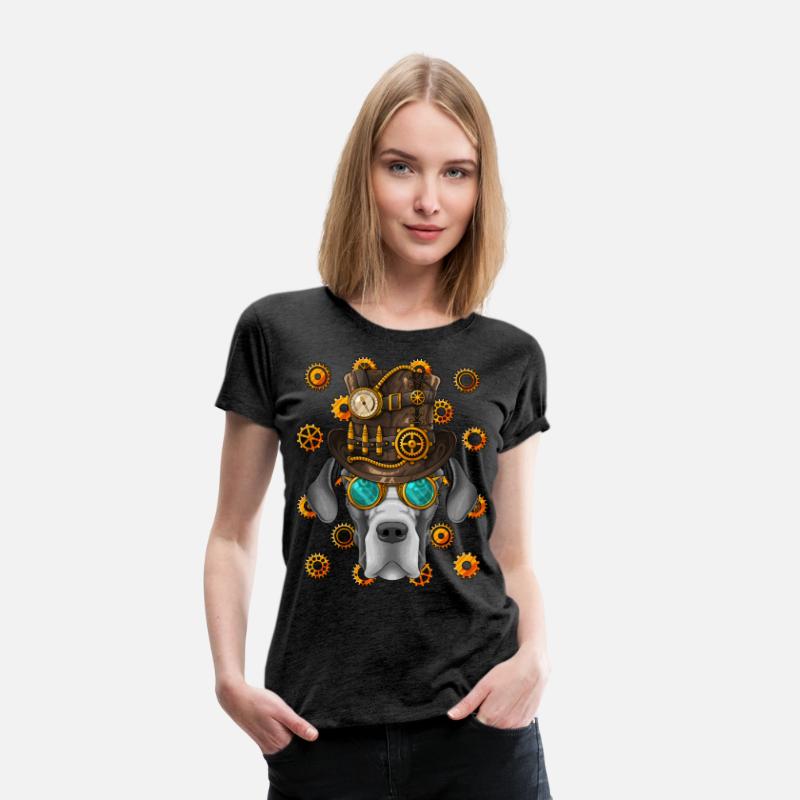 Steampunk Great Dane Medieval Victorian Steam Powe