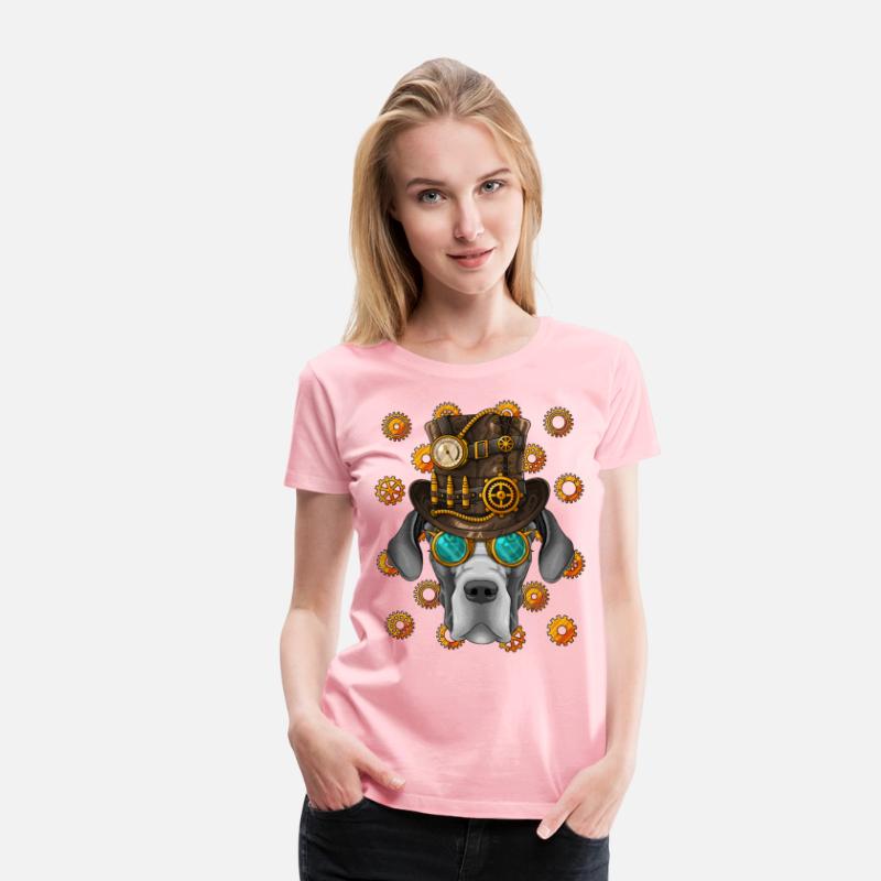 Steampunk Great Dane Medieval Victorian Steam Powe