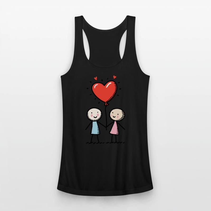 Stick Figure Lovers Couple Love Valentine's Day
