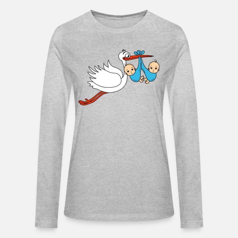 Stork Twins Baby Babies Boys Pregnancy Sons