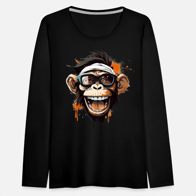 Street Art Monkey Urban Rap Street Monkey