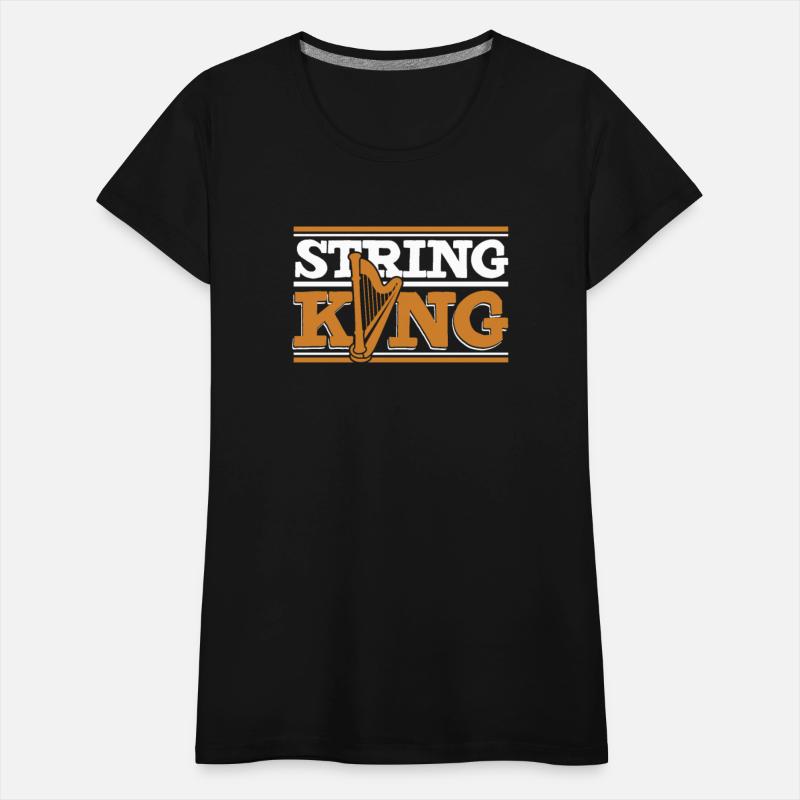 String King Pedal Harp Harpist Konghou Lover Harp