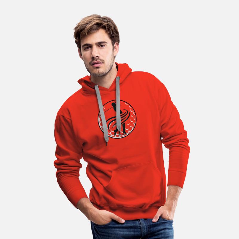 Stylish Golfer Silhouette